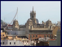 Views from Torres de Serranos 46 - City of Arts and Sciences and Old Town